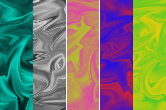 Abstract Liquid Backgrounds V1: A Fresh Palette for Creative Projects