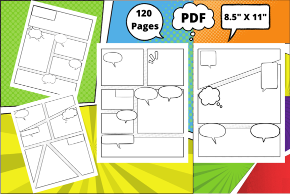 Blank Comic Book: A Creative Canvas for Your Stories