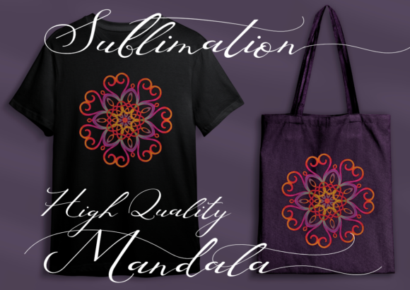 Colorful Boho Sublimation Print Mandala: A Versatile Tool for Creative Projects