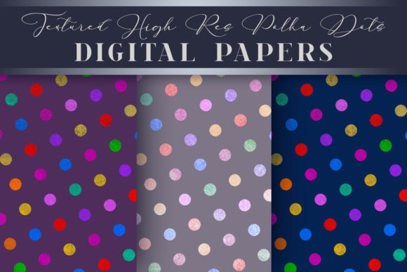 Colorful Polka Dots for Whimsical Designs