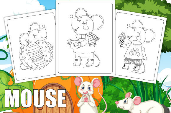 Discover the Joy of Mouse Coloring Book Pages for Kids