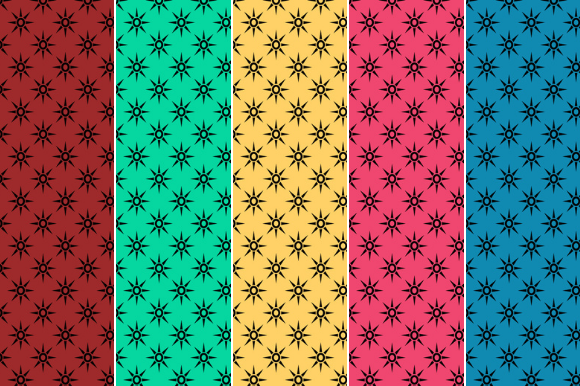 Embrace the Radiant Charm of Sun Pattern