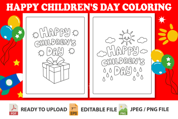 Happy Children's Day Coloring Pages: A Creative and Engaging Gift for Kids