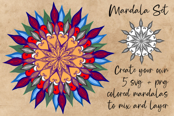 SVG Mandala Clipart Flower PNG Clip Art: A Versatile Tool for Creative Projects