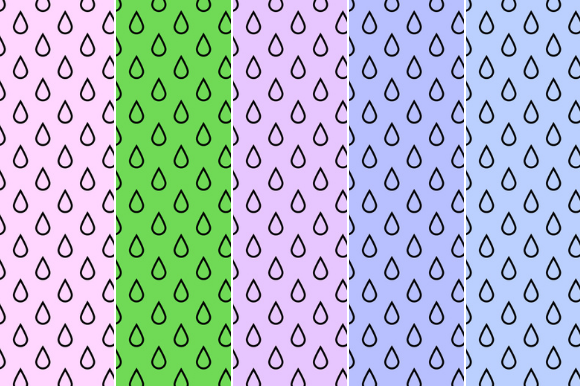 Unlock Creativity with Raindrop Pattern Designs